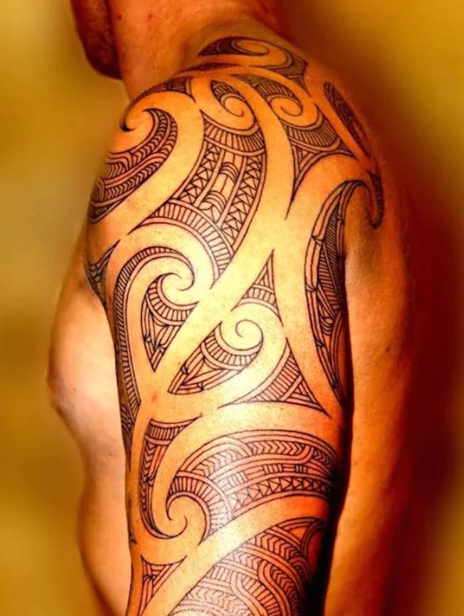 hinh xam maori 3