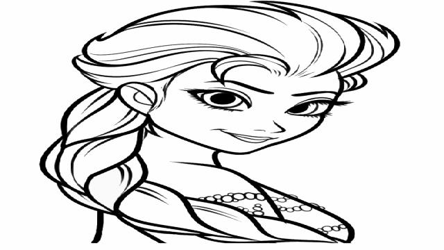 Giadinhsu.com - Tranh tô màu công chúa Elsa - Nữ hoàng băng giá
